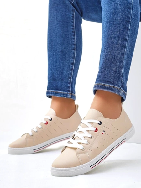 Royalfashion Damen Sneakers aus Eco-Leder Keopsa