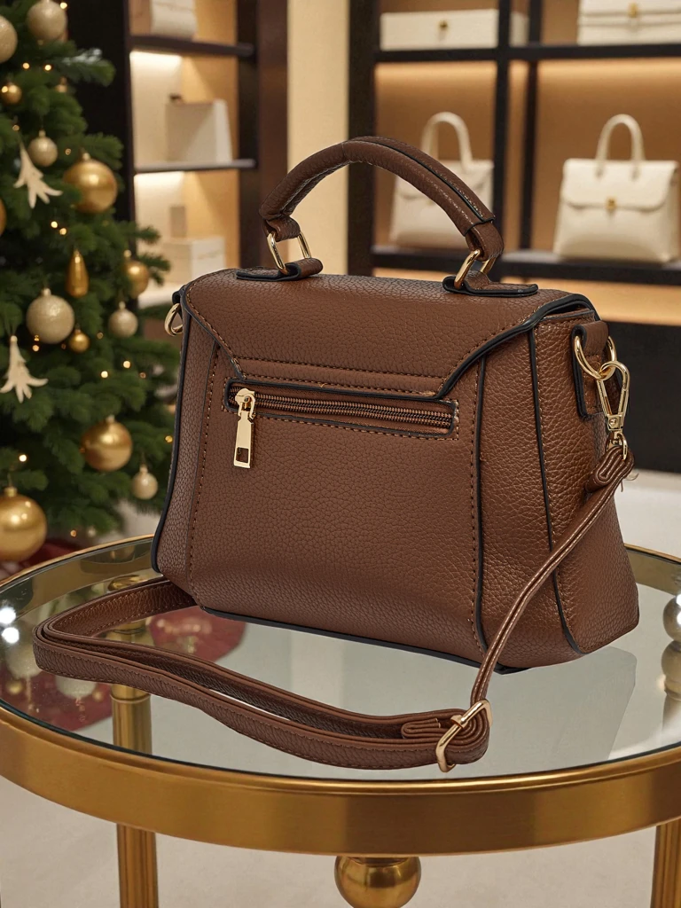 Kleine Damenhandtasche aus Öko-Leder Fioren