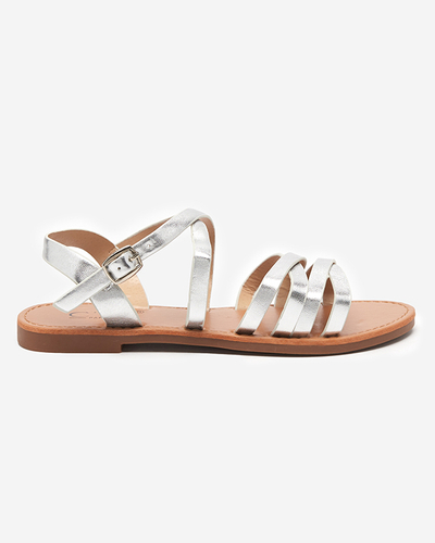 Silberne Damensandale Ashmira - Footwear
