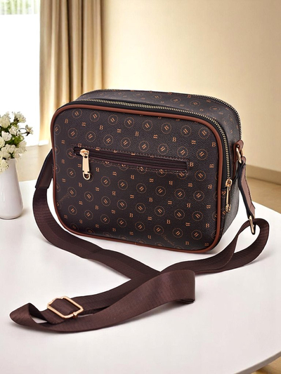 Royalfashion Kleine Damenhandtasche aus Kunstleder mit Viva-Print