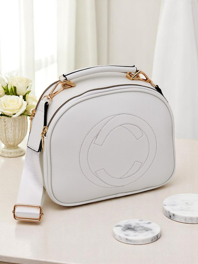 Royalfashion Kleine Damenhandtasche aus Ökoleder Lena