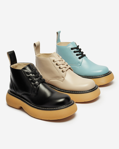 Damenstiefel in Beige Tarraf- Footwear