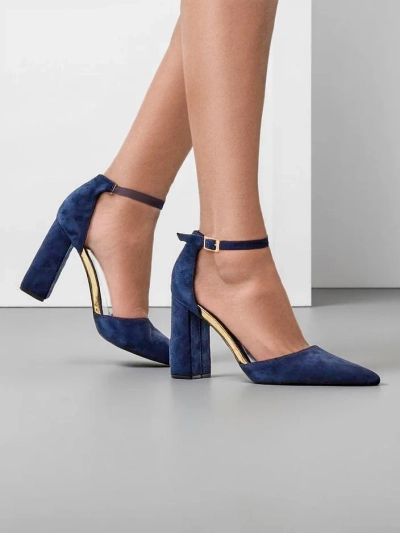 Royalfashion Damen Eco-Suede Pumps Calde