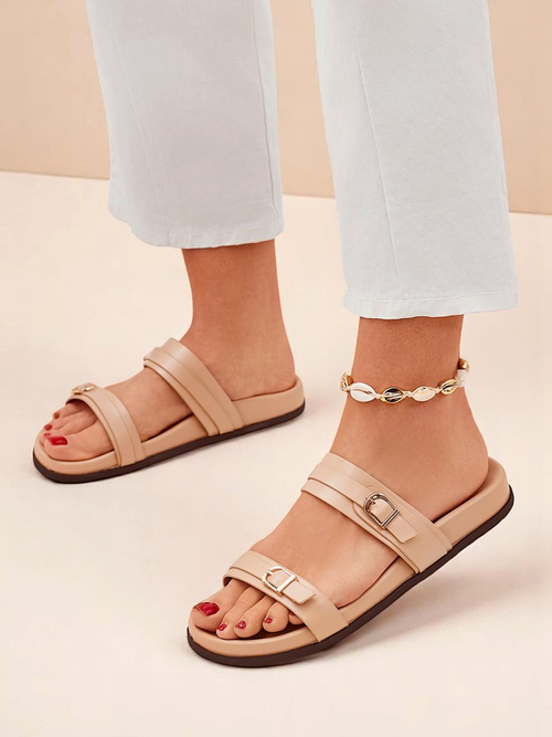 Royalfashion Жіночі шльопанці з екошкіри EcoTwins Slides