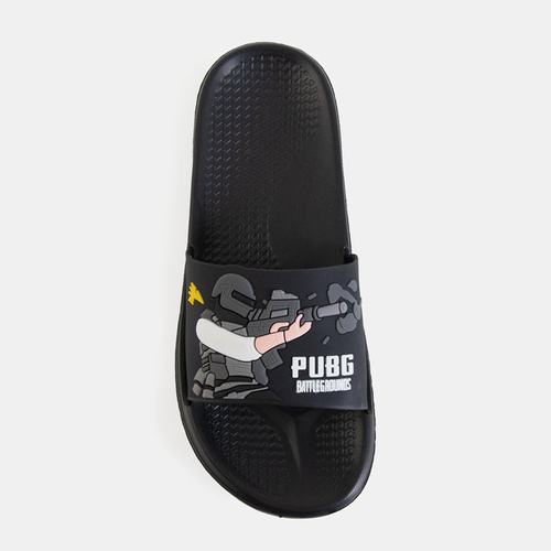 Чорні гумові шльопанці Snape