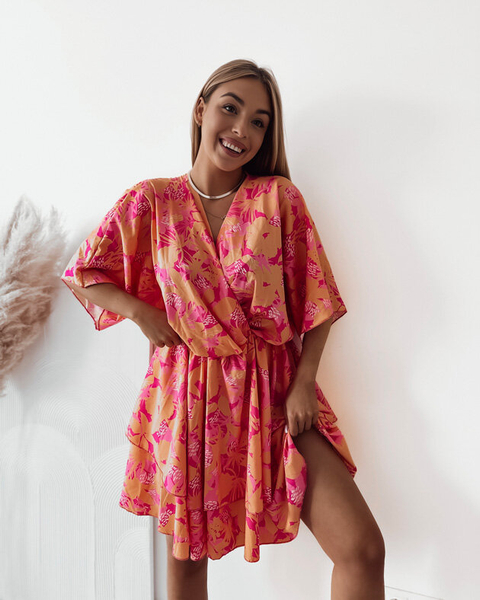 Royalfashion Damen-Minikleid mit originellem Muster