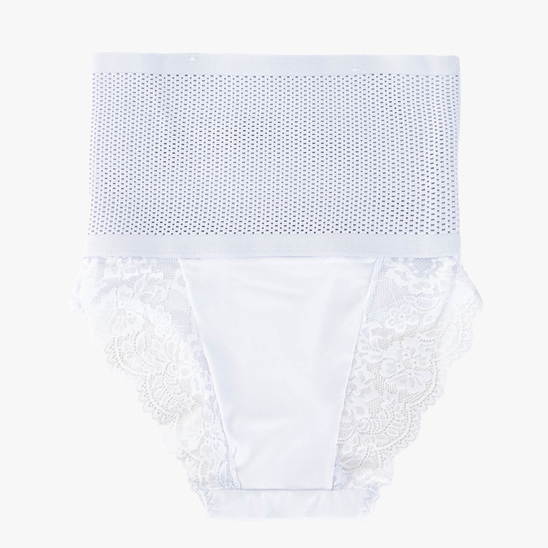 Weißes formendes Höschen für Damen PLUS SIZE - Unterwäsche