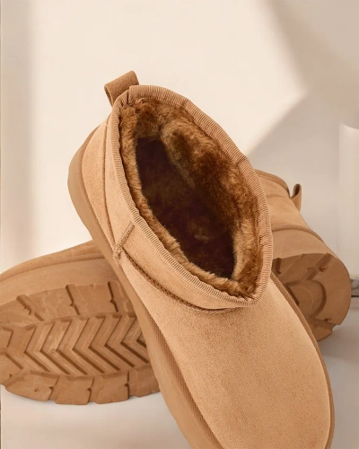 Royalfashion Kurze Damen-Schneestiefel à la Hawanni