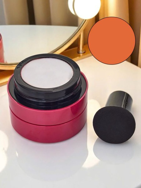 Rouge mit Schwamm, Farbe Sunset