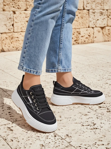 Royalfashion Damen Plattform-Sneaker Irrles