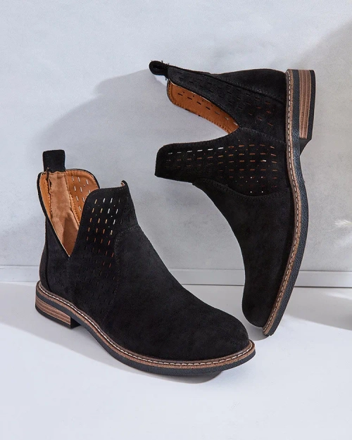 Жіночі черевики Ovilla з еко-замші Royalfashion