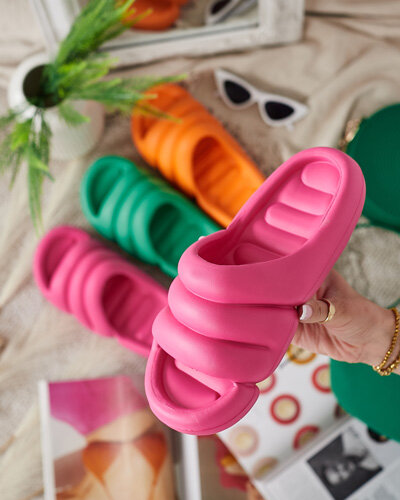 Royalfashion Damen Gammad Gummi-Flip-Flops