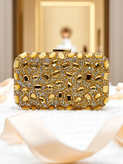 Royalfashion Damen-Kuvert-Handtasche Crystal Glam