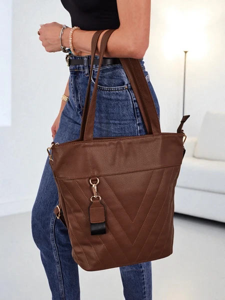 Aurelia Grande Shopper - елегантна жіноча сумка з екологічної шкіри PU A4