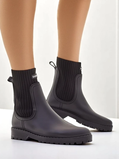 Royalfashion Damenmatte Gummistiefel Dasiine