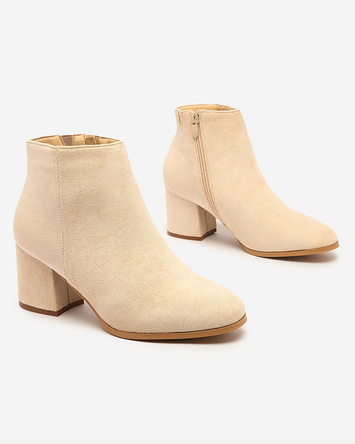 Royalfashion Чорні жіночі черевики на низькій шпильці Referra