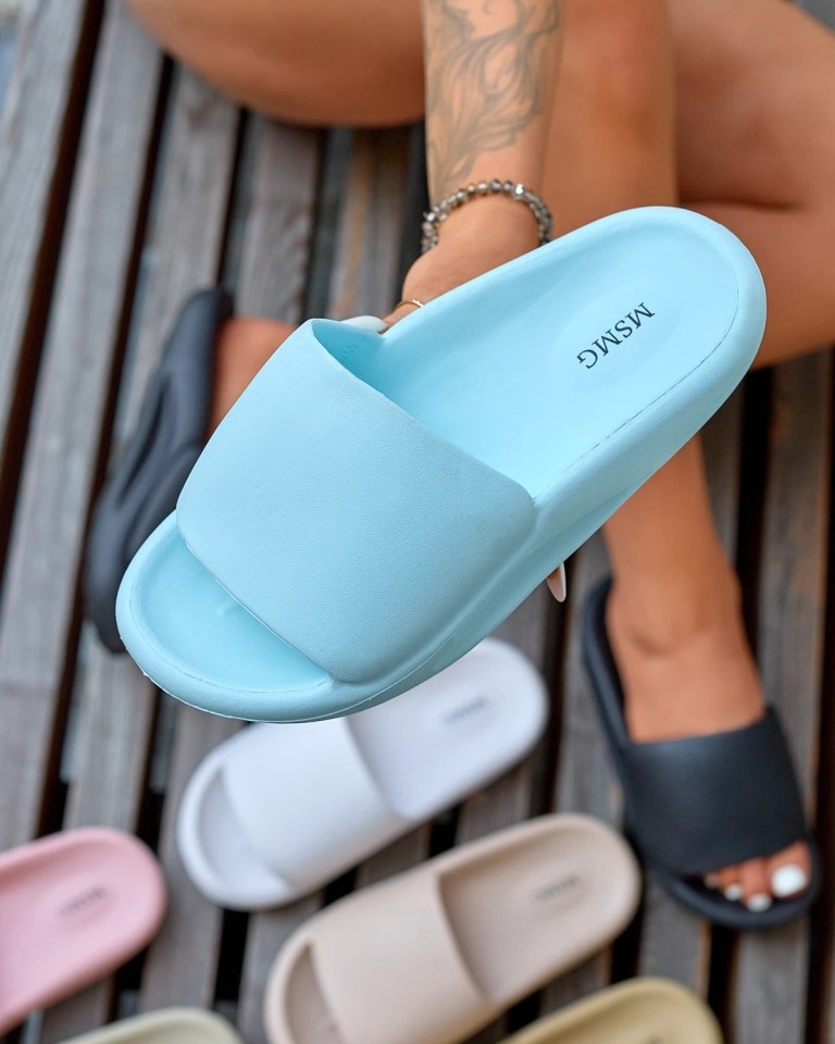 Royalfashion Blue Moralno Damen-Flip-Flops