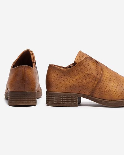 Camel Halbstiefel aus Öko-Leder Ilioppa- Footwear
