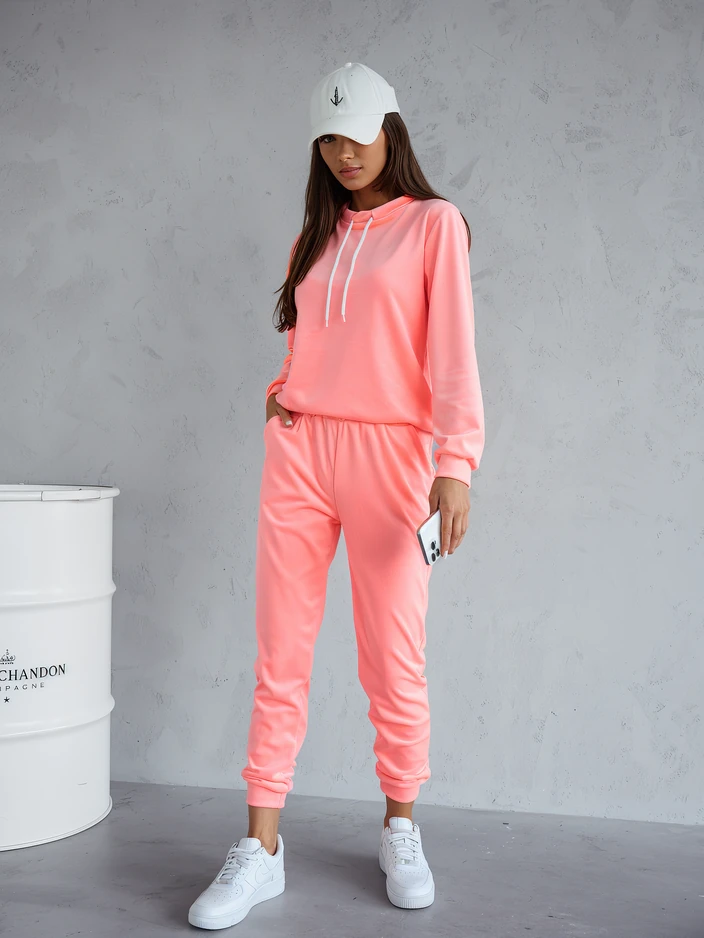 Royalfashion Damen Velour-Style Trainingsanzug Set