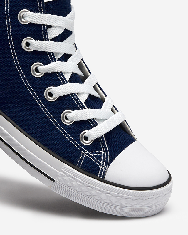 Marineblaue Garet-Sneakers für Damen - Schuhe