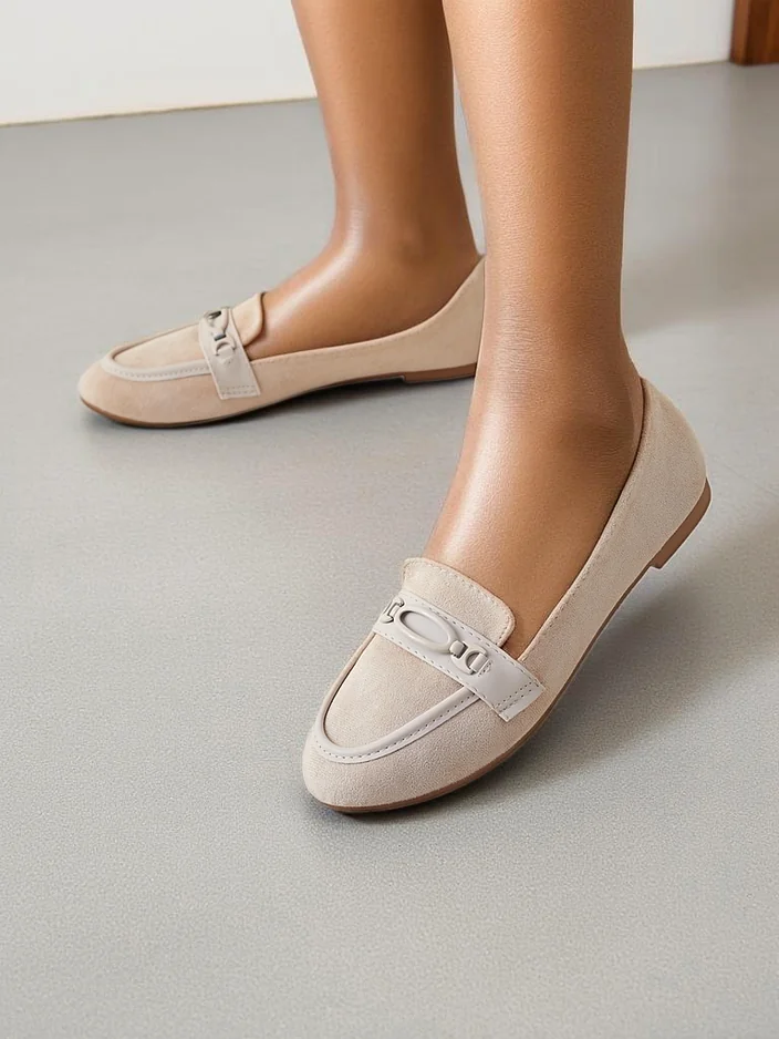 Royalfashion Damen Mokassins aus Eco-Suede Zammei