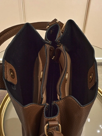 Kleine Damenhandtasche aus Öko-Leder Narias