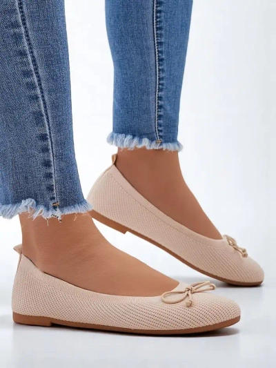 Royalfashion Damen-Stoff-Ballerinas Magger