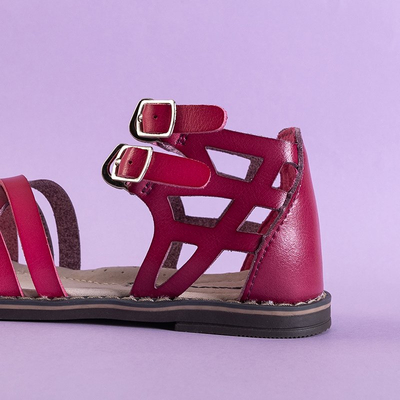 Martinis' fuchsia Kindersandalen - Schuhe