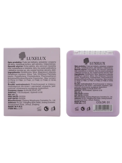 Luxelux Puder-Highlighterstein für das Gesicht 01 7g