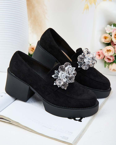 Royalfashion Damen Pegorani hohe Stöckel Halbschuhe
