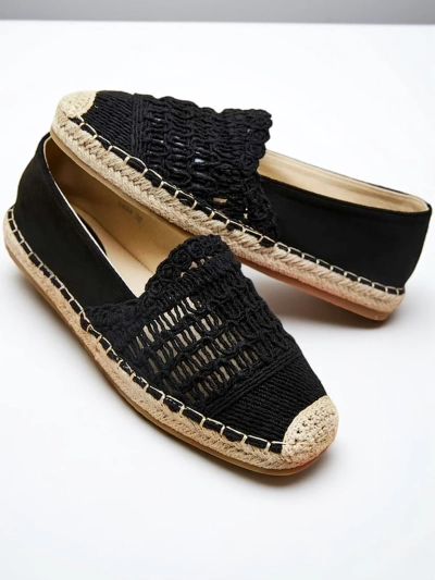Royalfashion Openwork Damen-Espadrilles Cetillad