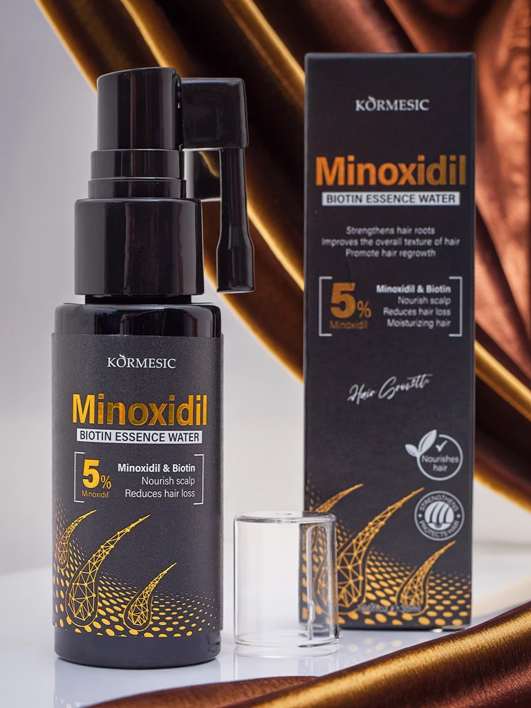 Minoxidil Serum für Haarwachstum mit Biotin