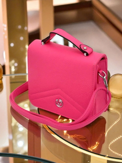 Royalfashion Kleine Damenhandtasche aus Ökoleder Vintage Moderno