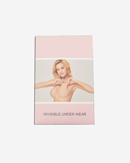 Бежеві жіночі самоклеючі силіконові накладки