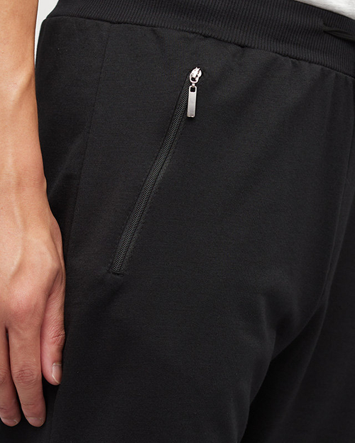 Чоловічі світло-чорні прямі спортивні штани - одяг