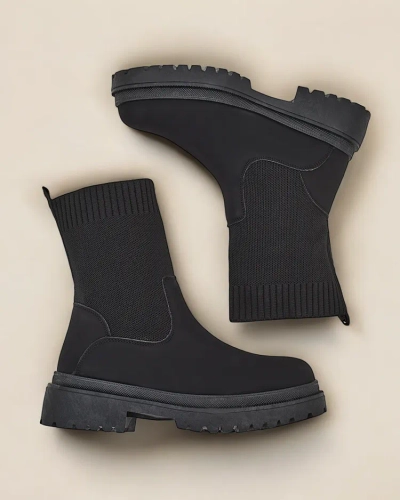 Royalfashion Damen Slip-On-Stiefel Dorino