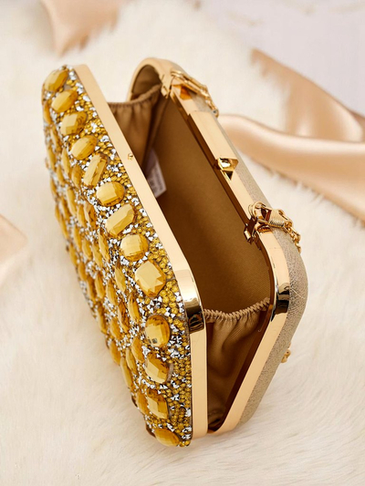 Royalfashion Damen-Kuvert-Handtasche Crystal Glam