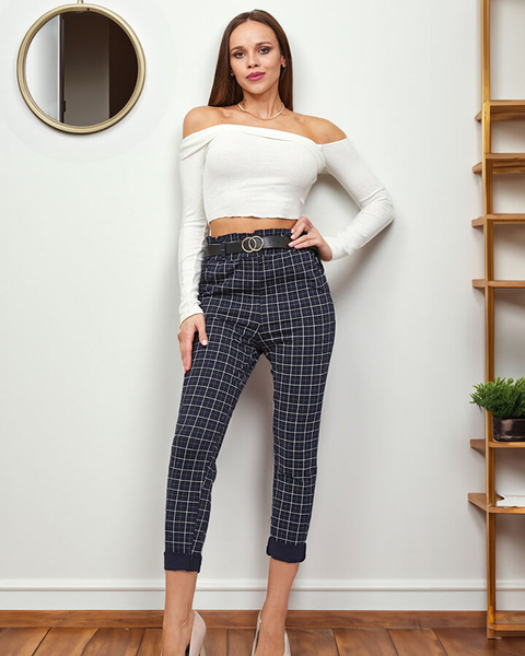 Royalfashion Karo-Hose für Damen