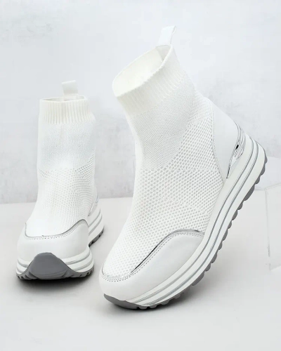 Royalfashion Damen Sportliche High Sneakers Wisoi