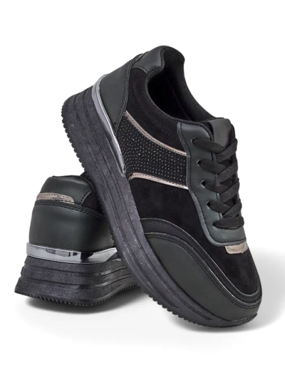 Royalfashion Damen Plattform Sneaker Venusoe