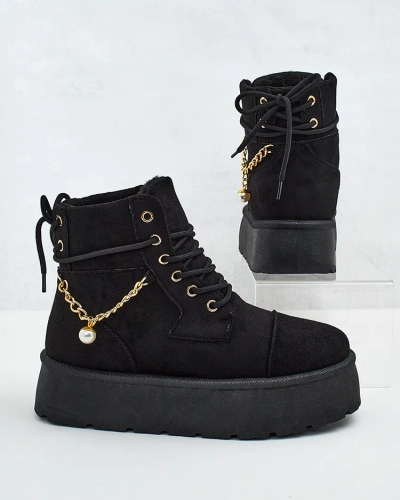 Royalfashion Damen Schnürstiefel Woruces