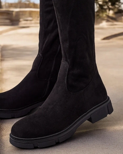Royalfashion Damen Schlupfstiefel Robus