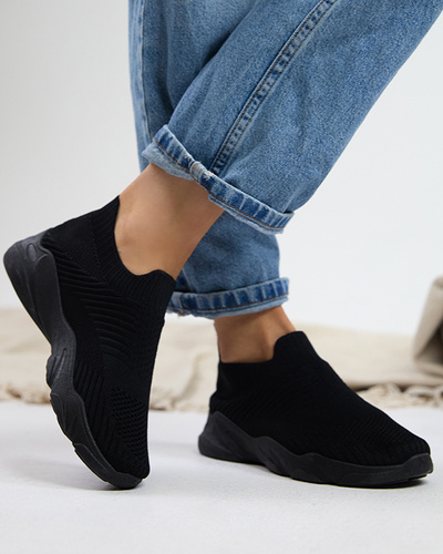 Schwarzer Sport-Slipper für Damen Telafi- Footwear