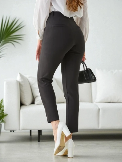 Royalfashion Damen-Treggings mit dekorativen Knöpfen