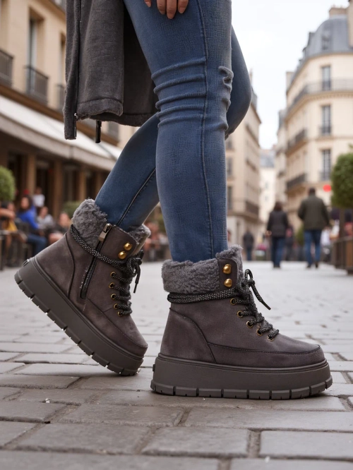 Royalfashion Жіночі снігові ботинки Bomion