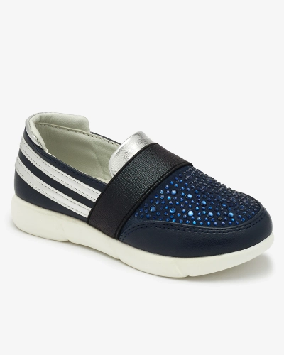 Marineblaue Kinder-Slipper Ciarala - Footwear