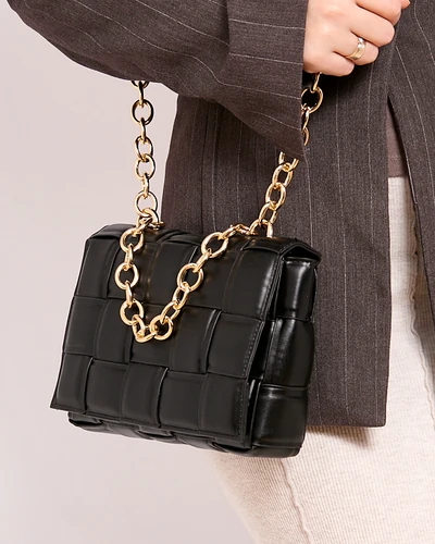 Royalfashion Damen kleine gewebte Tasche
