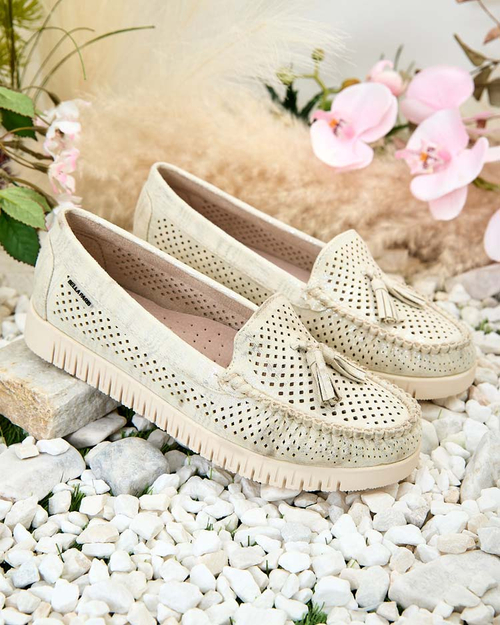 Royalfashion Жіночі ажурні мокасини Molaffa