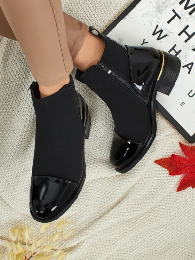 Damen Stiefeletten Öko-Leder Eriselle