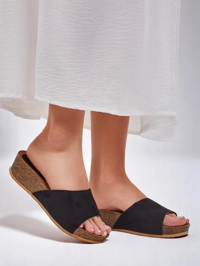 Royalfashion Damen Niedrig-Wedge-Sandalen Maderas